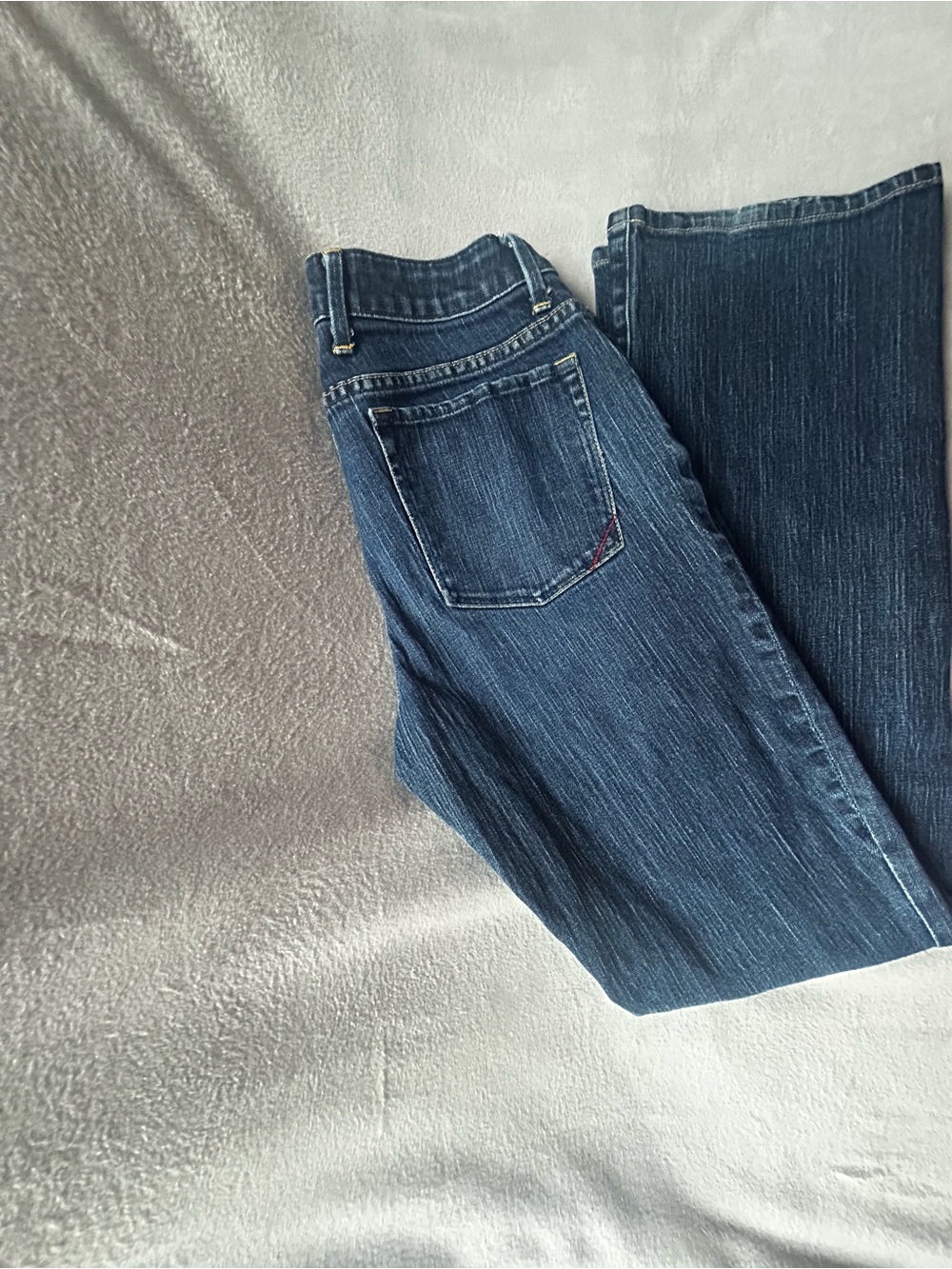 Banana Republic Women's Straight-Leg Dark Blue Jeans
